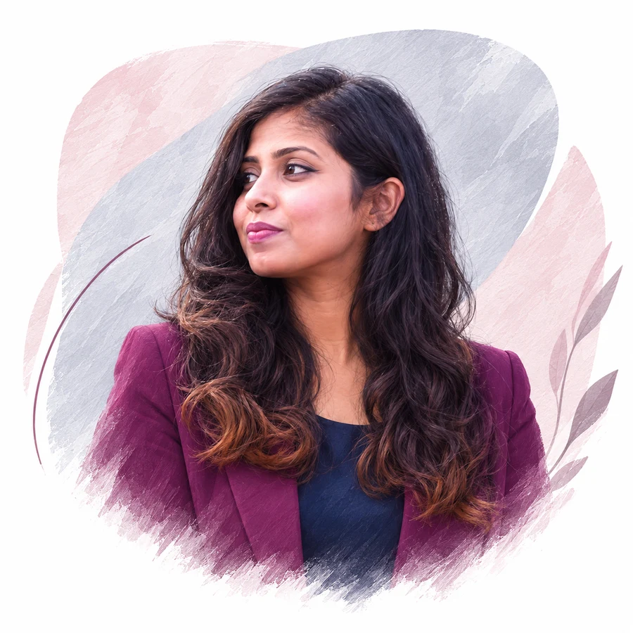 Illustrated portrait of Dr Tracy F.